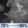 Thursday Night: Showers and thunderstorms likely. Mostly cloudy, with a low around 64. Thursday Night: Showers And Thunderstorms Likely
