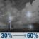 Thursday Night: A chance of showers and thunderstorms between 7pm and 1am, then showers and thunderstorms likely. Partly cloudy, with a low around 72. Thursday Night: Chance Showers And Thunderstorms