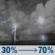 Monday Night: Showers and thunderstorms likely after 10pm. Mostly cloudy, with a low around 72. Southwest wind around 10 mph, with gusts as high as 20 mph. Chance of precipitation is 70%. Monday Night: Showers And Thunderstorms Likely