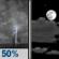 Thursday Night: Chance Showers And Thunderstorms then Partly Cloudy