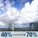 Thursday: Showers and thunderstorms likely. Mostly sunny, with a high near 90. Southwest wind 10 to 20 mph, with gusts as high as 30 mph. Chance of precipitation is 70%. Thursday: Showers And Thunderstorms Likely