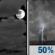 Friday Night: Mostly Cloudy then Chance Showers And Thunderstorms