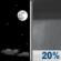 Tuesday Night: Mostly Clear then Slight Chance Rain Showers
