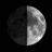 Moon age: 7 days, 23 hours, 14 minutes,60%