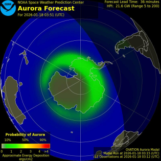 Current Southern hemispheric power input map